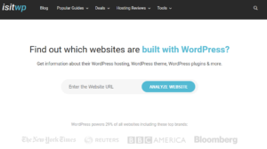 対象サイトが WordPress で作成されているかを判別してくれるサービス「isitwp」
